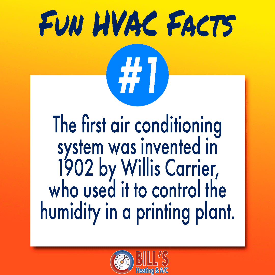 Fun HVAC Fact Number 1